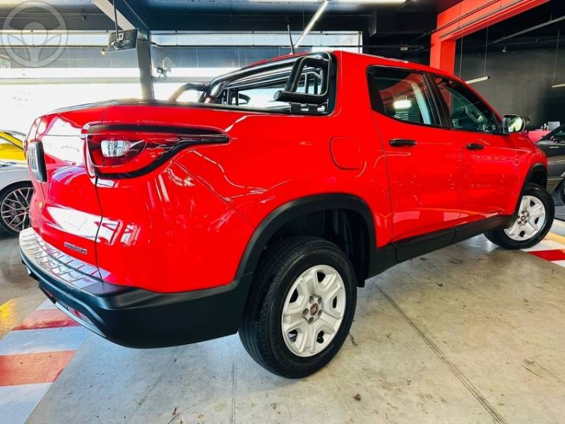 FIAT - TORO 1.8 16V ENDURANCE FLEX 4P MANUAL - 2021/2021 - VERMELHA - R$ 95.900,00