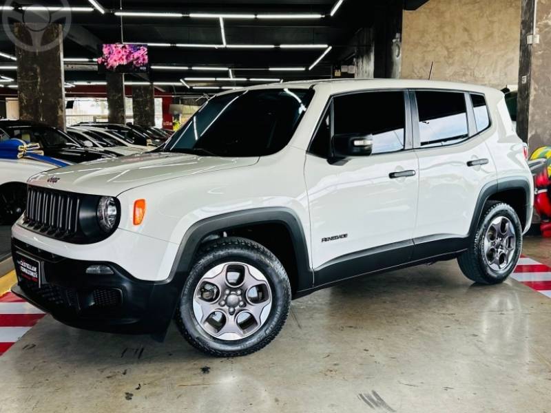 JEEP - RENEGADE 1.8 16V FLEX 4P MANUAL - 2018/2018 - BRANCA - R$ 73.900,00