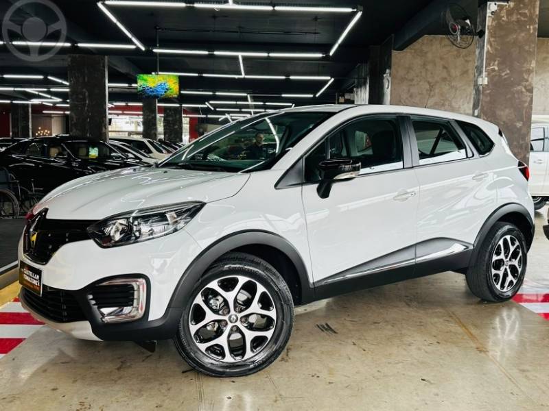 RENAULT - CAPTUR 1.6 16V FLEX INTENSE AUTOMÁTICO - 2018/2019 - BRANCA - R$ 83.900,00