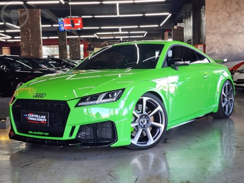 AUDI - TT RS 2.5 TFSI QUATTRO COUPÉ 2P S-TRONIC - 2020/2021 - VERDE - R$ 652.000,00