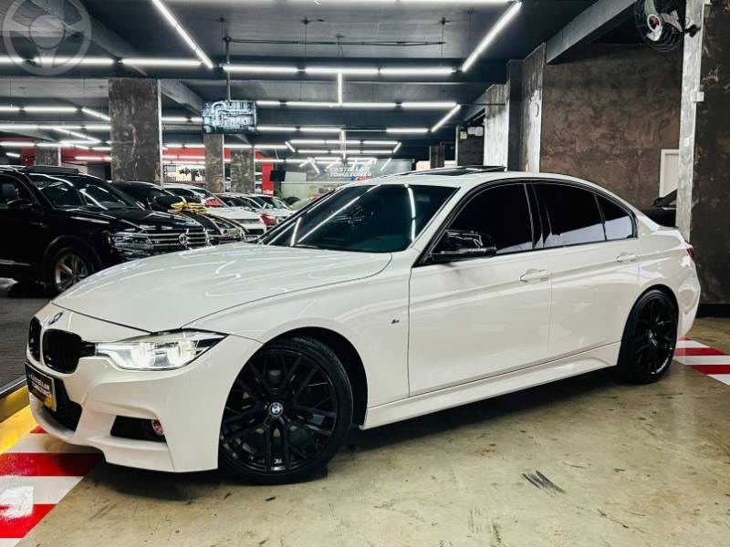 BMW - 320I 2.0 M SPORT GP 16V TURBO ACTIVE FLEX 4P AUTOMÁTICO - 2016/2017 - BRANCA - R$ 154.900,00