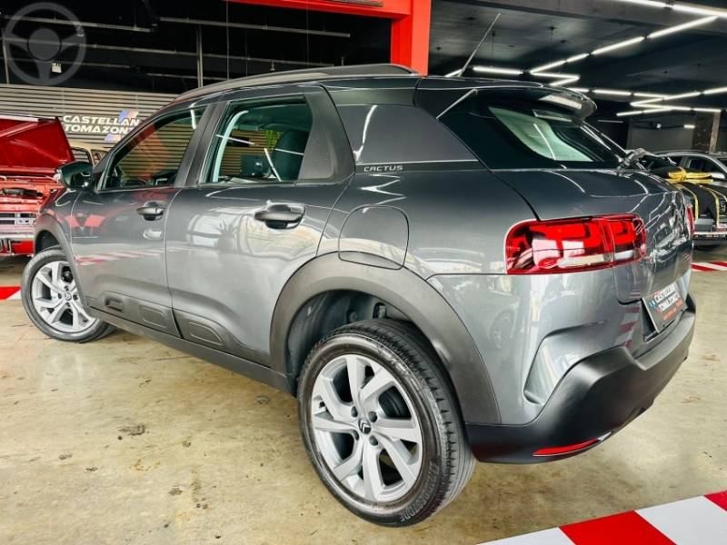 CITROËN - C4 CACTUS 1.6 VTI FEEL FLEX 4P AUTOMATICO - 2022/2022 - CINZA - R$ 79.800,00