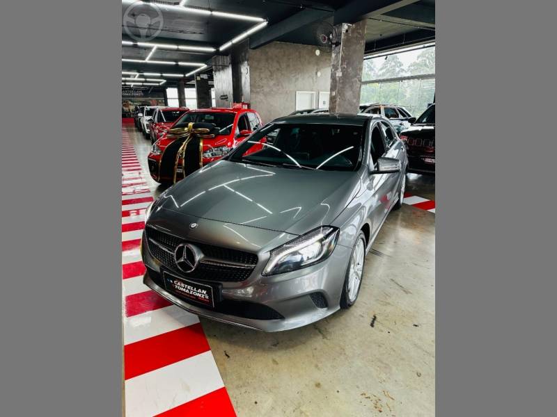 MERCEDES-BENZ - A 200 1.6 TURBO 16V FLEX 4P AUTOMÁTICO - 2016/2017 - CINZA - R$ 107.900,00