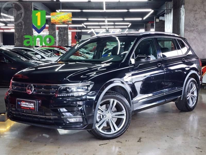 VOLKSWAGEN - TIGUAN 2.0 ALLSPACE R-LINE 350 TSI 4X4 4P - 2019/2019 - PRETA - R$ 179.900,00