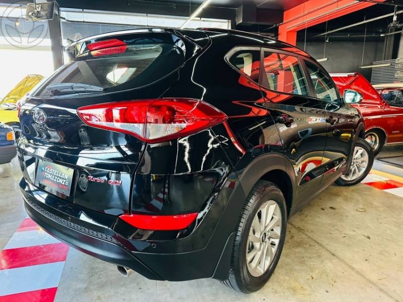 HYUNDAI - TUCSON 1.6 16V T-GDI GLS ECOSHIFT - 2017/2018 - PRETA - R$ 106.900,00