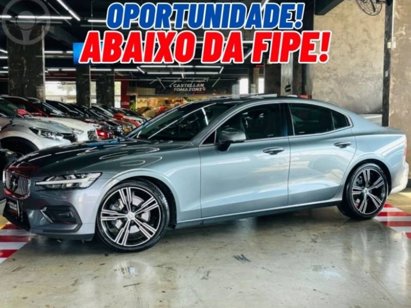 VOLVO - S60 2.0 T5 INSCRIPTION 16V TURBO 4P AUTOMÁTICO - 2019/2020 - CINZA - R$ 179.900,00