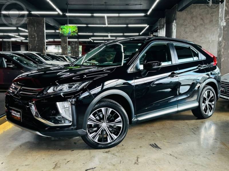 MITSUBISHI - ECLIPSE CROSS 1.5 HPE-S 16V 4P AUTOMÁTICO - 2018/2019 - PRETA - R$ 124.900,00