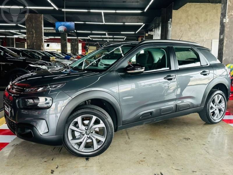 CITROËN - C4 CACTUS 1.6 VTI FEEL FLEX 4P AUTOMATICO - 2022/2022 - CINZA - R$ 79.900,00