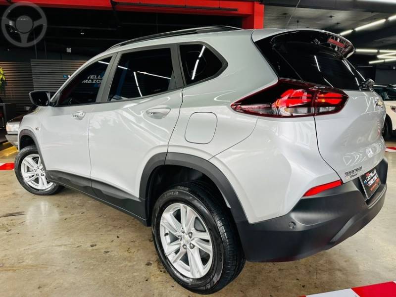 CHEVROLET - TRACKER 1.0 12V LT TURBO FLEX 4P AUTOMÁTICO - 2022/2023 - PRATA - R$ 107.900,00